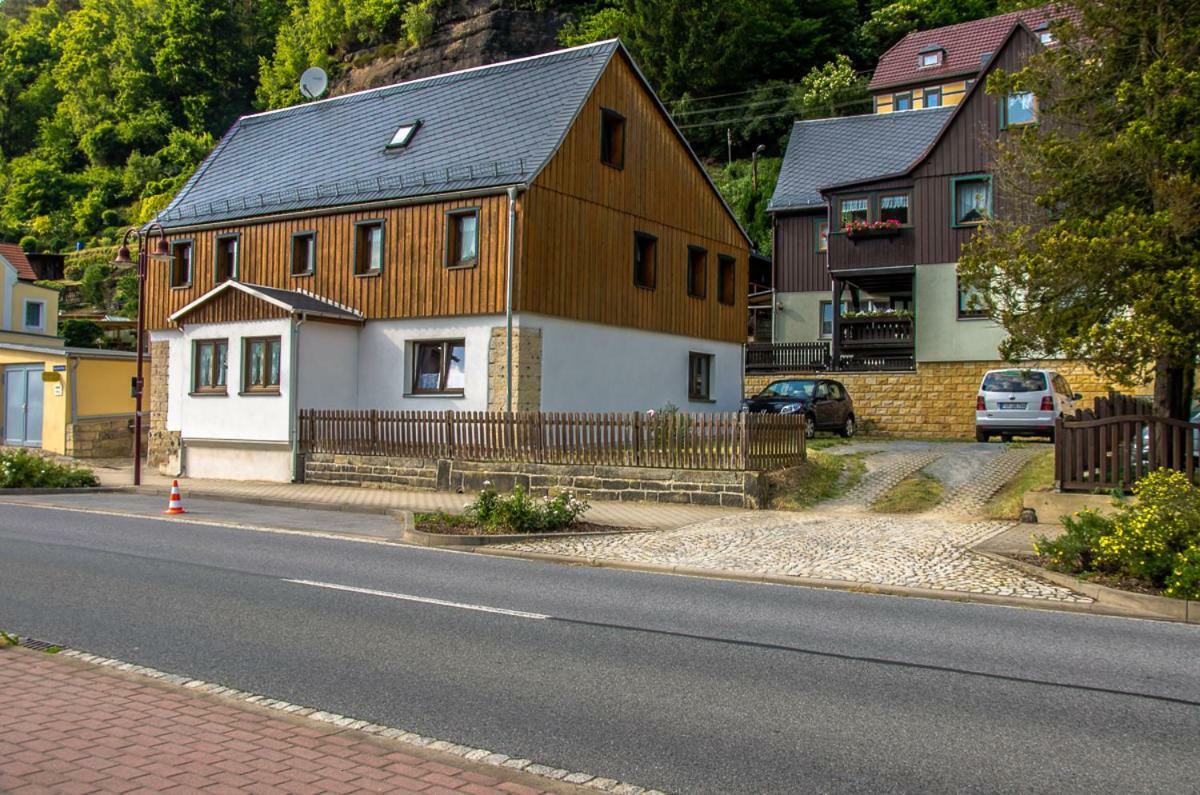 Ferienwohnung an der Habe Bad Schandau Exterior foto